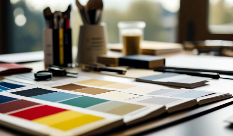 Brand identity moodboard